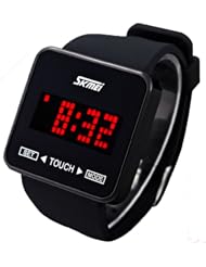 Touch Screen Luxury Style Red LED Womens Sport Watches for Girls SK-364?