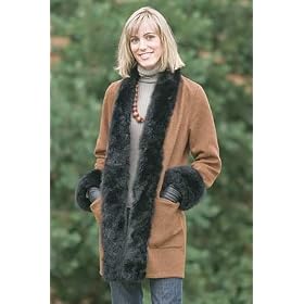 WoMens Dora Reversible Cashmere Coat by Overland
