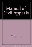 Manual of civil appeals