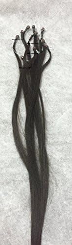 19" 20" 10 Prime Strands Micro Loop Rings Microbead 1g Per Strand Remy Human Hair Extension Strands Dark Chocolate Brown