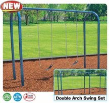 8' Arch Swing with Belt Seats (Double Bay)
