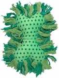 Vo-Toys Soft and Cuddle Lots of Fringe Plush Dog Bone Assorted Colors Each