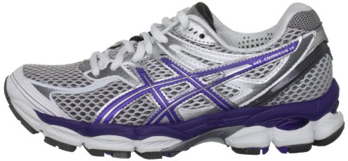 Asics Gel Cumulus 14 Womens Lightning/Purple/Silver Trainer T296N 9336 6 UK