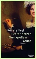 Lichter setzen über grellem Grund