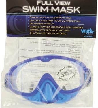 Full View Swim Mask, Intermediate, Teen/Adult (Random Color)