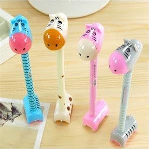 1 Pc Cute Hippo Shape Ballpoint Pen (Random Colour)