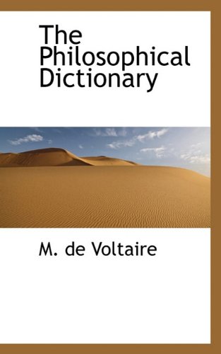 The Philosophical Dictionary