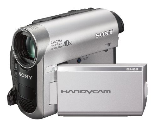 Sony DCR-HC52 MiniDV Handycam Camcorder with 40x Optical Zoom