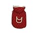 Zack & Zoey Polyester Quilted XX-Small Dog Jacket, Red