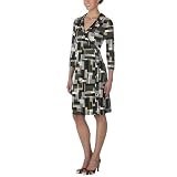 Isaac Mizrahi for Target® Geo Print Wrap Dress - Neutral
