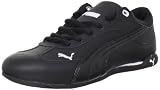 Puma Women’s Fast Cat Lea Fashion Sneaker,Black/White,10 B US