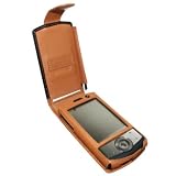 HTC Touch Cruise Leather Case (Black/Tan)
