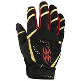 Empire 2008 LTD SE Paintball Gloves - Red/Yellow Large