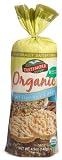 Tastemorr Snacks Organic Rice Cakes, Salt Free, 4.9-Ounce Bags (Pack of 12)