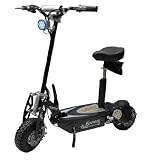 Super Turbo 800watt Elite 36v Electric Scooter "BLACK" (Now includes Econo/Turbo mode button!)