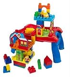 Mega Bloks First Builders 3-in-1 Build 'n' Learn Table