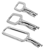 Extra Large Locking C Clamp Plier Set 6, 11 & 18 41Dv1M7rmTL. SL160 Extra Large Locking C Clamp Plier Set 6, 11 & 18