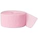 Crepe Paper Streamers, 500 Feet, Pastel Pink