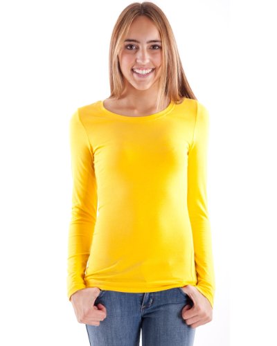 Crew Neck Long Sleeve T-Shirt
