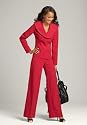 metrostyle Oversized Collar Pantsuit