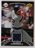 2007 Sweet Spot Classic Carlton Fisk Game Used Jersey Baseball Card