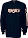Sporting Goods : Chicago Bears Youth Team Stripe Long Sleeve T-Shirt