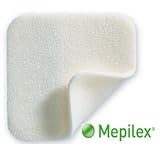 Mepilex 4x4 Absorbent Soft Silicone Foam Dressings, Box of 5