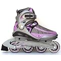 Women's Roller Derby Hybrid G700 In-Line Skates - Black/ Gray/ Titanium/ Lavender