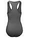BIADANI Women Soft Basic Cotton Tank Bodysuit