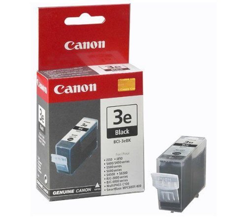 CANON BCI-3e Black ink cartridge for Canon PIXMA iP iP3000, iP4000, MP750, MP...