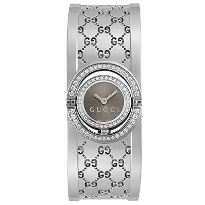 GUCCI Womens Twirl 112 Series Diamond Bangle Watch #YA112504 GUCCI Womens Twirl 112 Series Diamond Bangle Watch #YA112504