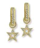 Open Star Charms