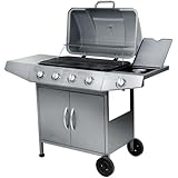 barbecue gaz 3 bruleurs thermometre laguiole 9 kw