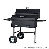 The Open Range Smoker Grill by the Good One - Lid: Reverse