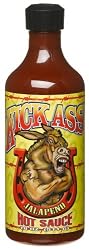 Ass Kickin' Kick Ass Jalapeno Hot Sauce, 18-Ounce Jars (Pack of 6)