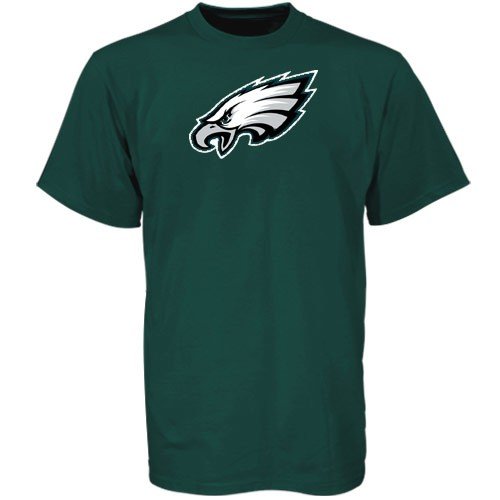 NFL Men's Philadelphia Eagles Logo Premier Tee Shirt (Jade, XX-Large)