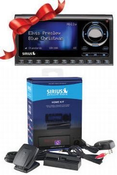 SIRIUS Sportster 5 Satellite Radio Receiver with Vehicle Kit AND Home Kit Bundle.