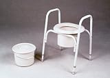 3 in 1 Bedside Commode w/Pail and Spalsh Guard