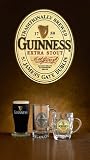 Guinness Glasses & Wall Sign - Guinness Tulip Glass
