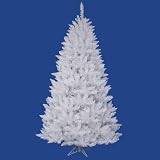 5.5' White Sparkle Spruce Artificial Christmas Tree - Unlit