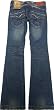 RED PEPPER 7055-1 Size 27 Women's Flare Jeans Embroidery Embroidered Distressed