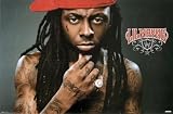 (22x34) Lil Wayne Tattoos Music Poster Print