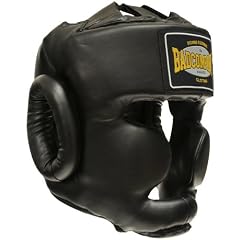 Premium PU Full Face Kopfschutz schwarz / Optimal f�r das Training und Sparring geeignet