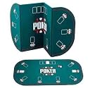 CASINO POKERTISCH AUFLAGE OVAL 160 CM