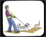Mouse Pad with body, individuals, individual, domestic, humans, hold, person, dog, human, boy, bark, persons, cat, people, child, cats, animal