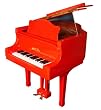 Schoenhut Piano Company Baby Grand Piano (Red)