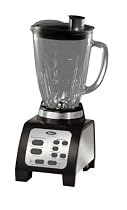 Oster BRLY07 600-Watt Fusion Blender with Food Processor Attachment, Black