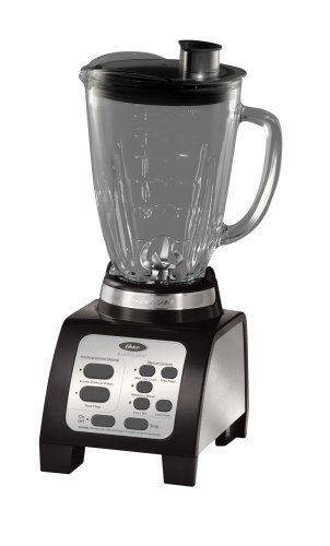 Oster BRLY07 600-Watt Fusion Blender with Food Processor Attachment, Black