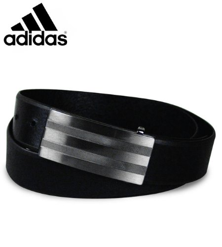 Adidas leather dress belt black 40w