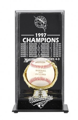 Mounted Memories Florida Marlins 1997 World Series Champs Display Case